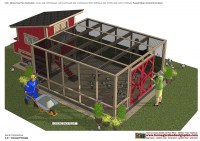 L100 - Chicken Coop Plans Construction - Chicken Coop Design - How To Build A Chicken Coop_03